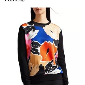 Ted Baker
Payzlee Woven Front Sweater size 2